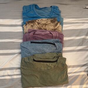 Set of Lululemon Multicolor T-Shirts XL